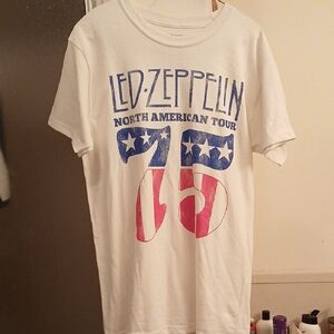 LED ZEPPELIN NORTH Amerucan Tour 75', Mens Sz.S., Women's Sz.Med. UNISEX